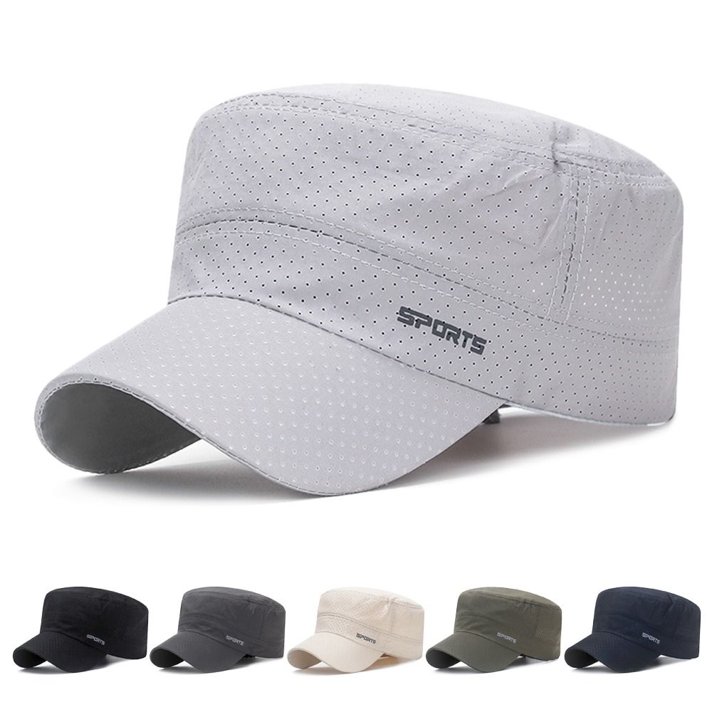 Outdoor Breathable Sun Hat Adj - Snapback Hat Flat review and price