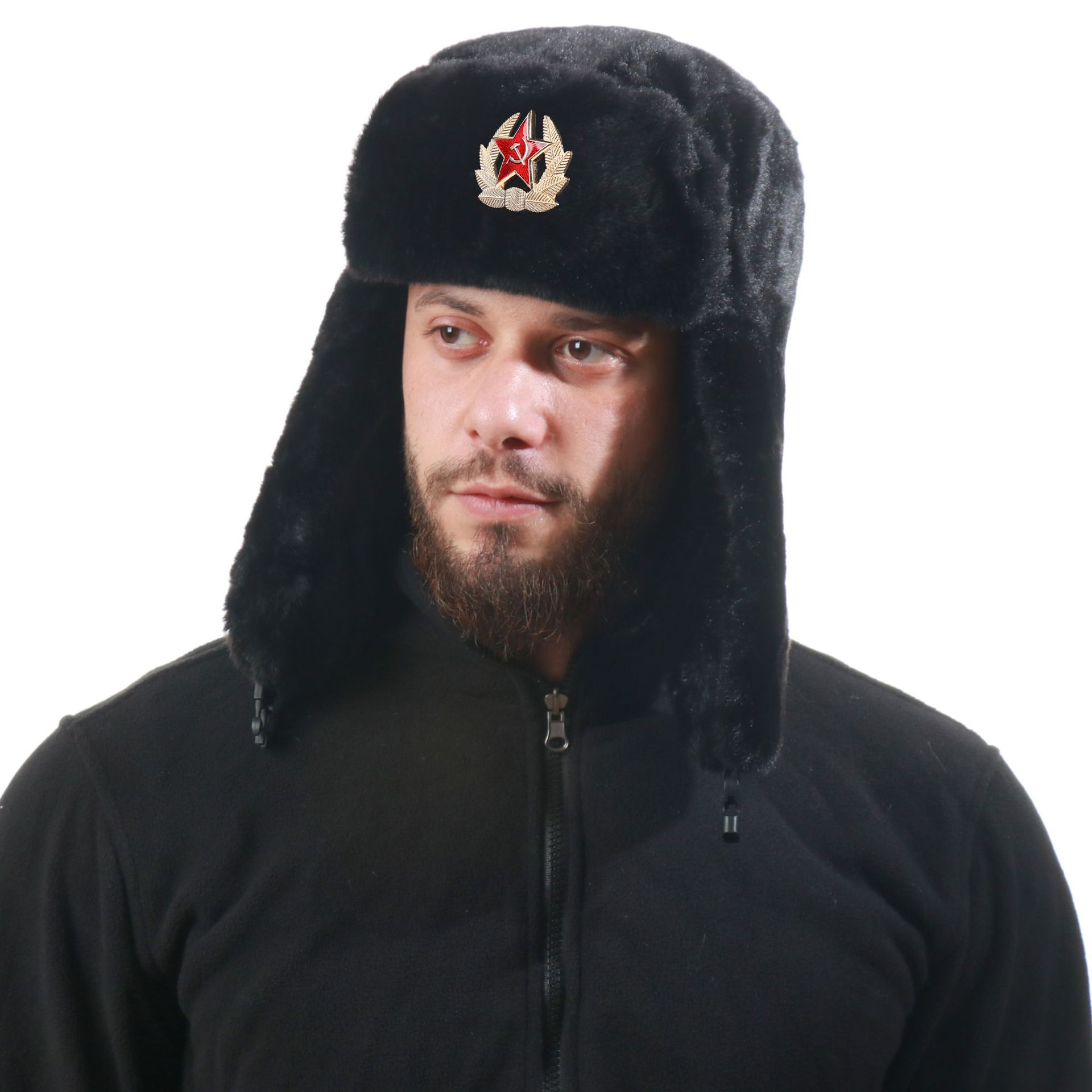 SupSindy Soviet Badge Ushanka  - Trapper Hat Ear Flap review and price