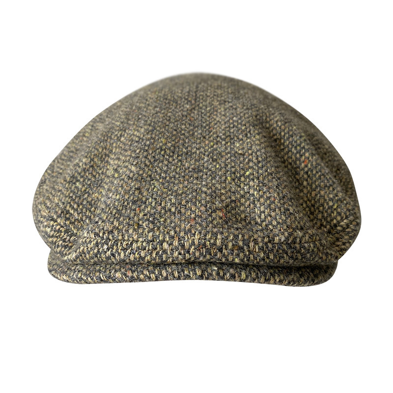 New Wool Flat Cap Men's Golf C - Newsboy Cap Ivy review and price