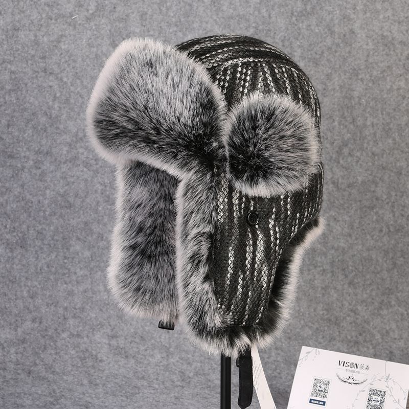 B-8433 Man Bomber Hat Rex Rabb - Trapper Hat Ear Flap review and price